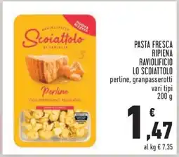 Conad PASTA FRESCA RIPIENA RAVIOLIFICIO LO SCOIATTOLO offerta