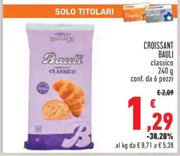 Conad Croissant Bauli offerta