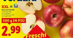 Lidl Mele rosse Gala IGP offerta