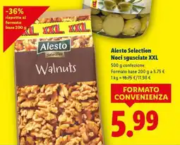 Lidl Alesto Selection Noci sgusciate XXL offerta
