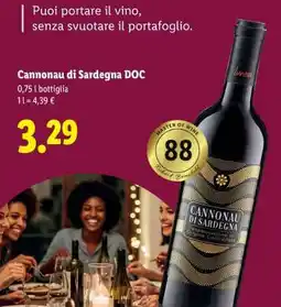 Lidl Cannonau di Sardegna DOC offerta