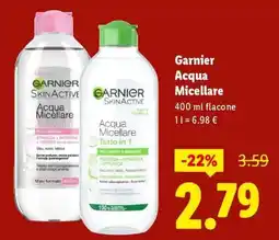Lidl Garnier Acqua Micellare offerta
