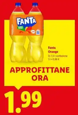 Lidl Fanta Orange offerta