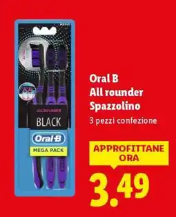 Lidl Oral B All rounder Spazzolino offerta