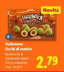 Lidl Halloween Occhi di zombie offerta