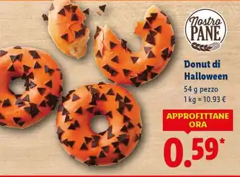Lidl Donut di Halloween offerta