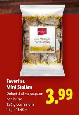 Lidl Favorina Mini Stollen offerta