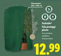 Lidl Parkside Telo proteggi piante offerta