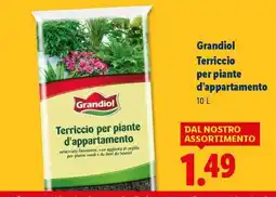 Lidl Grandiol Terriccio per piante d'appartamento offerta