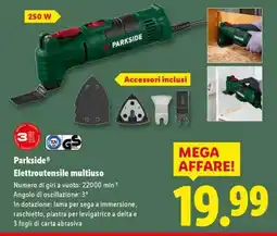 Lidl PARKSIDE offerta