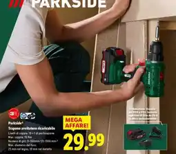 Lidl PARKSIDE Trapano avvitatore ricaricabile offerta