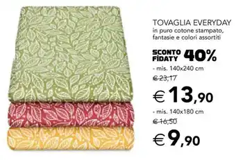 Esselunga TOVAGLIA EVERYDAY offerta