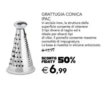 Esselunga GRATTUGIA CONICA IPAC offerta