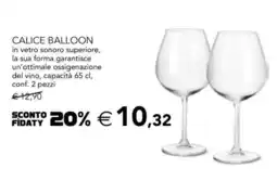 Esselunga CALICE BALLOON offerta