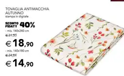 Esselunga TOVAGLIA ANTIMACCHIA AUTUNNO offerta