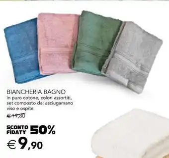 Esselunga BIANCHERIA BAGNO offerta