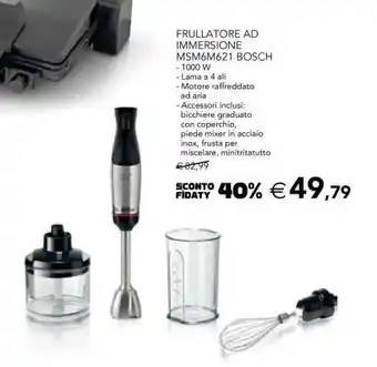 Esselunga FRULLATORE AD IMMERSIONE MSM6M621 BOSCH offerta
