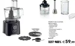 Esselunga ROBOT DA CUCINA MOULINEX offerta