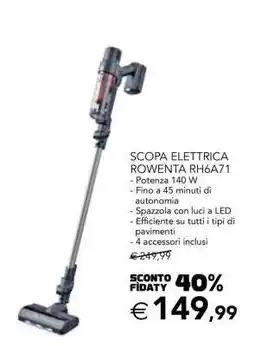 Esselunga SCOPA ELETTRICA ROWENTA RH6A71 offerta