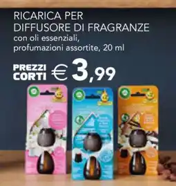 Esselunga RICARICA PER DIFFUSORE DI FRAGRANZE offerta
