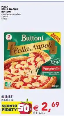 Esselunga Pizza Bella Napoli Buitoni offerta