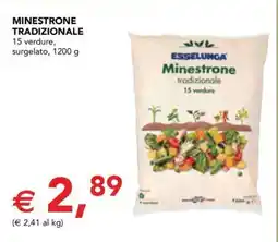 Esselunga minestrone tradizionale offerta