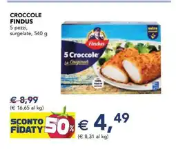 Esselunga Croccole Findus offerta