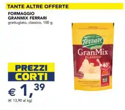 Esselunga FORMAGGIO GRANMIX FERRARI offerta