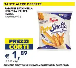 Esselunga Patatine Patasnella Una Tira L'Altra Pizzoli offerta