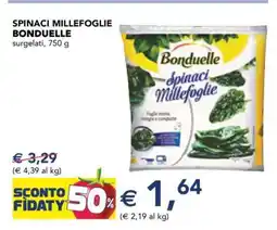 Esselunga Spinaci Millefoglie Bonduelle offerta
