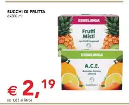 Esselunga Succhi di frutta offerta