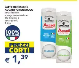 Esselunga LATTE BENESSERE ACCADÌ GRANAROLO offerta
