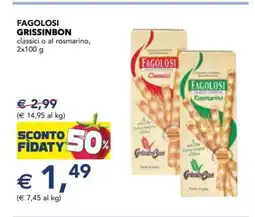 Esselunga Fagolosi Grissinbon offerta
