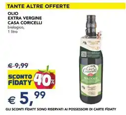 Esselunga Olio Extra Vergine Casa Coricelli offerta