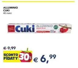 Esselunga ALLUMINIO CUKI offerta