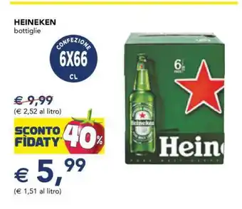 HEINEKEN bottiglie