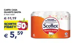 Esselunga CARTA CASA QUANTO BASTA offerta