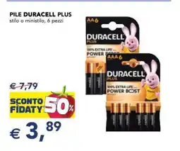 Esselunga PILE DURACELL PLUS offerta