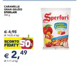 Esselunga Caramelle Gran Gelées Sperlari offerta