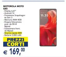 Esselunga motorola moto g85 offerta