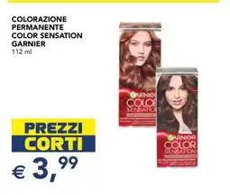 Esselunga COLORAZIONE PERMANENTE COLOR SENSATION GARNIER offerta