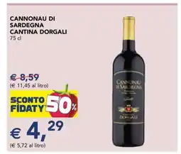 Esselunga Cannonau di Sardegna Cantina Dorgali offerta