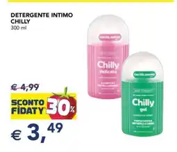 Esselunga Detergente Intimo Chilly offerta