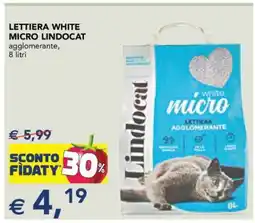 Esselunga LETTIERA WHITE MICRO LINDOCAT offerta