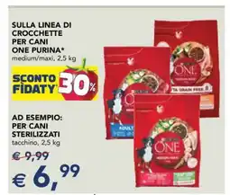 Esselunga Crocchette per Cani One Purina offerta