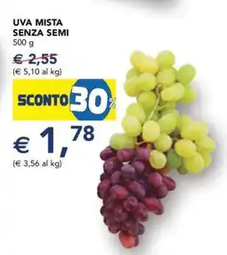 Esselunga Uva Mista Senza Semi offerta