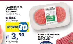 Esselunga Hamburger di Scottona Naturama offerta
