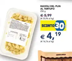 Esselunga RAVIOLI DEL PLIN AL TARTUFO offerta