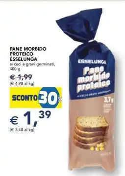 Esselunga PANE MORBIDO PROTEICO ESSELUNGA offerta