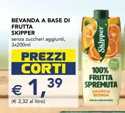Esselunga Bevanda a base di frutta Skipper offerta